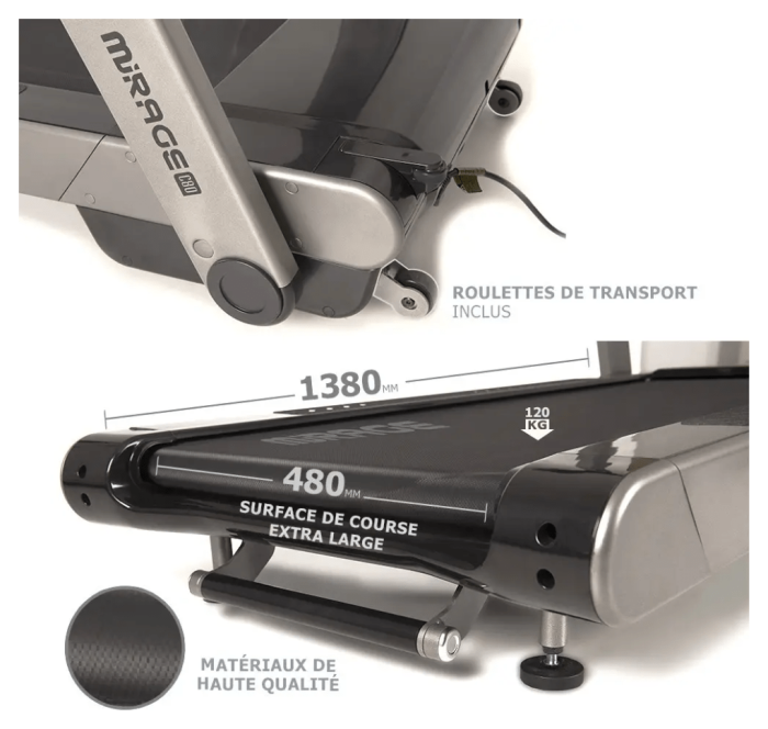 Бігова доріжка Toorx MIRAGE-C80 (MIRAGE-C80)