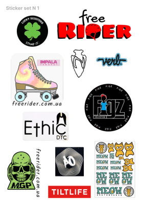 Наклейка (стікер) колаборація 047022