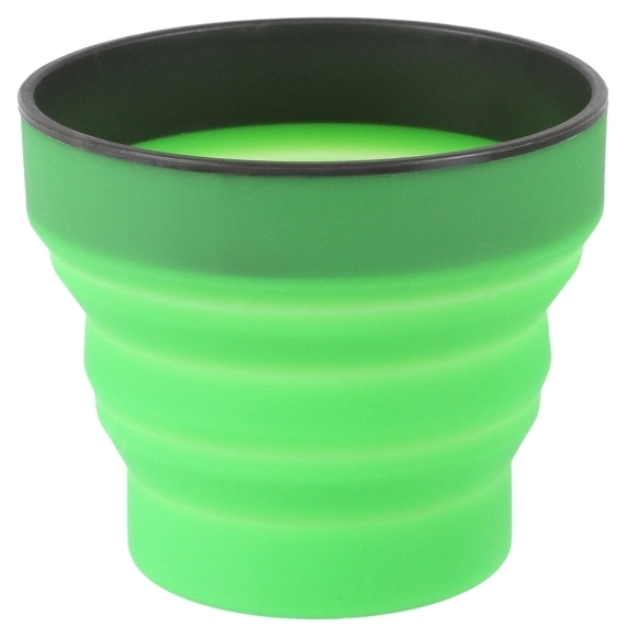 Lifeventure кружка Silicone Ellipse Mug green