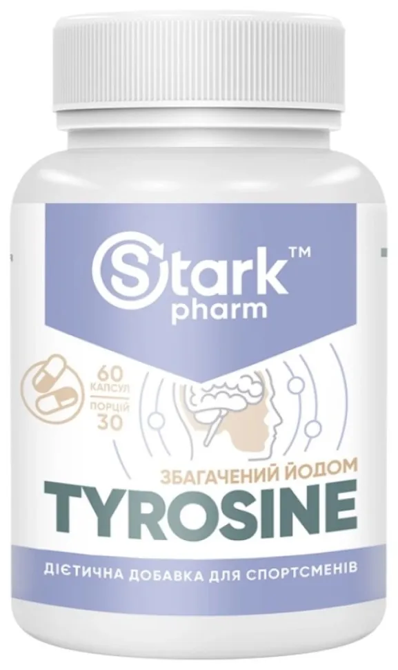 Stark L-Tyrosine - 60caps (DSN_100-31-4017500-20)