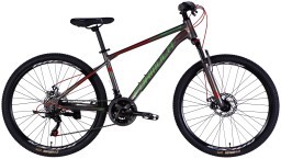 Велосипед AL 26" Formula MOTION DD FR рама-16" сіро-червоний 2025 Велосипед AL 26" Formula MOTION DD FR рама-16" сіро-червоний 2025