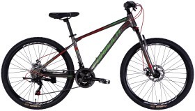 Велосипед AL 26" Formula MOTION DD FR рама-16" серо-красный 2025