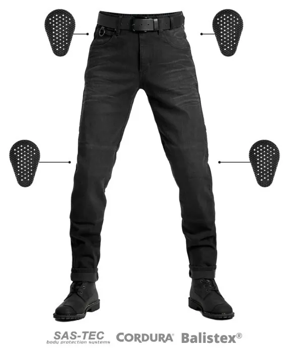 Мотоджинси одношарові PandoMoto Boss-Dyn-01 Cor&BALISTEX AAA+
