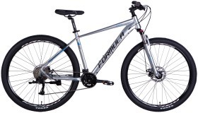 Велосипед AL 29" Formula ZEPHYR 2.0 DD CS рама-19" серебристый 2025
