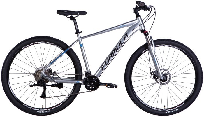 Велосипед AL 29" Formula ZEPHYR 2.0 DD CS рама-19" срiблястий 2025, укр, укр