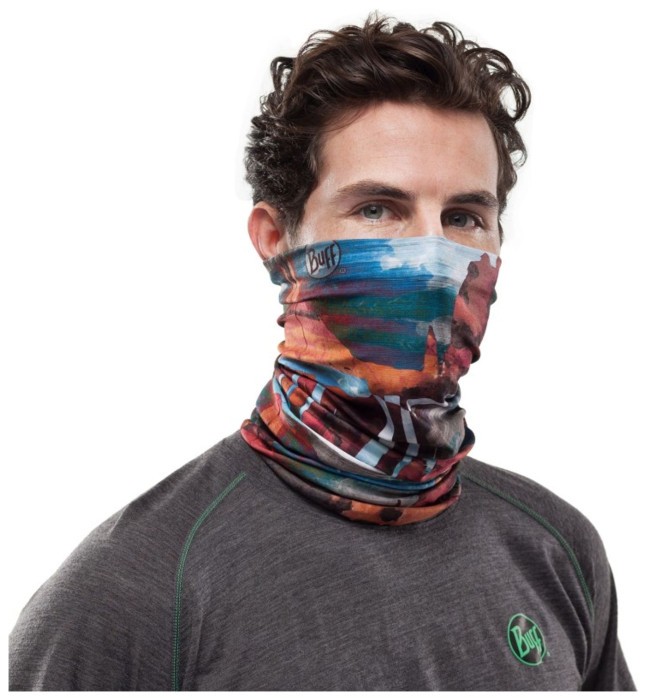 Шарф-труба Buff Coolnet UV+ Insect Shield, Stray Blue