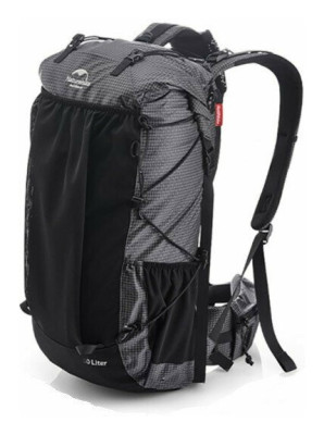 Рюкзак туристичний Naturehike Rock NH20BB113, 40+5 л, чорний