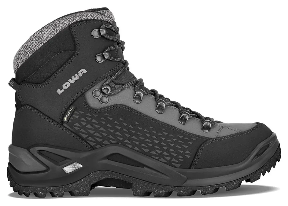LOWA черевики Renegade Warm GTX MID black-grey 40.0 (41.5)