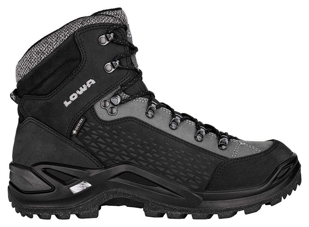 LOWA ботинки Renegade Warm GTX MID black-grey 40.0