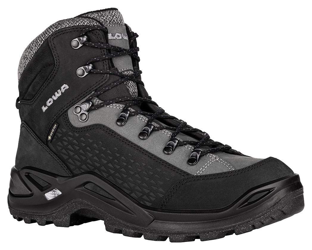 LOWA ботинки Renegade Warm GTX MID black-grey 40.0