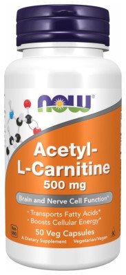 Acetyl L-Carnitine 500mg - 50 vcaps
