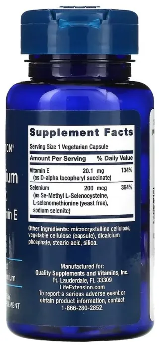 Super Selenium Complex 200 mcg - 100 vcaps