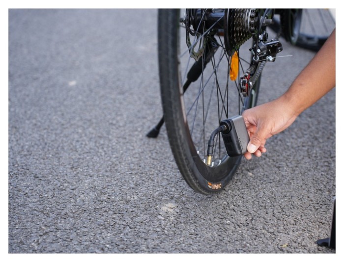 Велосипедний міні насос електричний Flextail Tiny Bike Pump Pro, 120 PSI, укр, укр