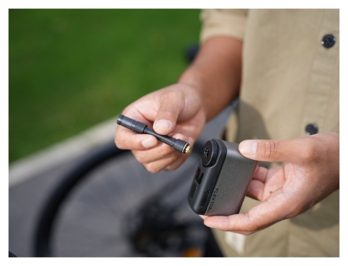 Велосипедний міні насос електричний Flextail Tiny Bike Pump Pro, 120 PSI, укр, укр