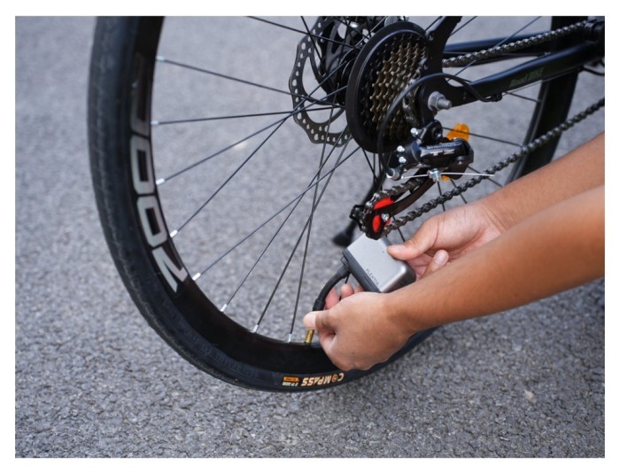 Велосипедний міні насос електричний Flextail Tiny Bike Pump Pro, 120 PSI, укр, укр