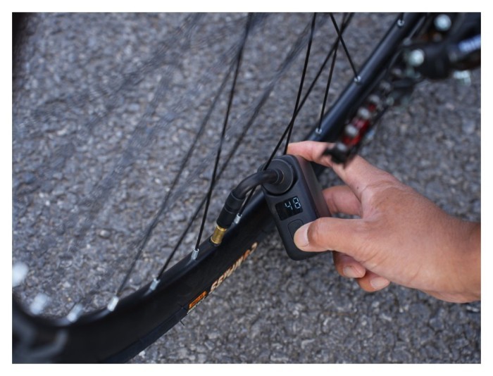 Велосипедний міні насос електричний Flextail Tiny Bike Pump Pro, 120 PSI, укр, укр