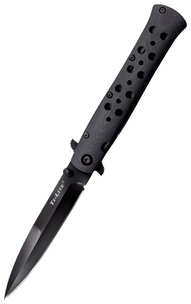 Ніж складаний Cold Steel 4" TI-Lite, G-10, S35VN (2018), Black (SHM_CST CS-26C4)