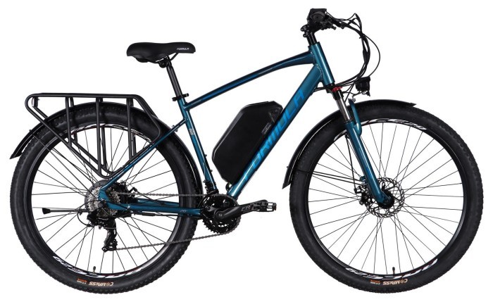 Велосипед з електроприводом 29" AL Formula eCURSOR MAN DD CS рама-19" 48B 17.5А*г 500Вт темно-синій 2026, укр, укр
