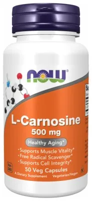Carnosine 500mg - 50 vcaps