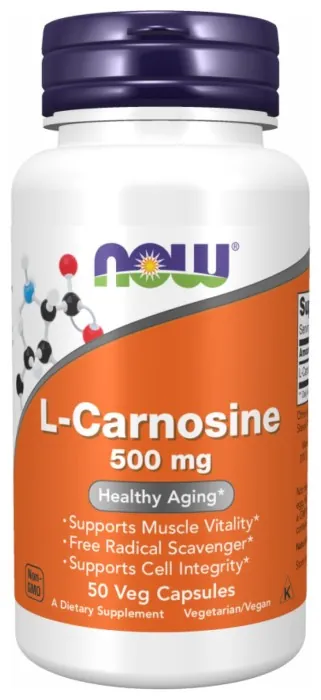 Carnosine 500mg - 50 vcaps
