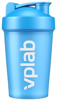Shaker with blender ball - 500ml Cyan