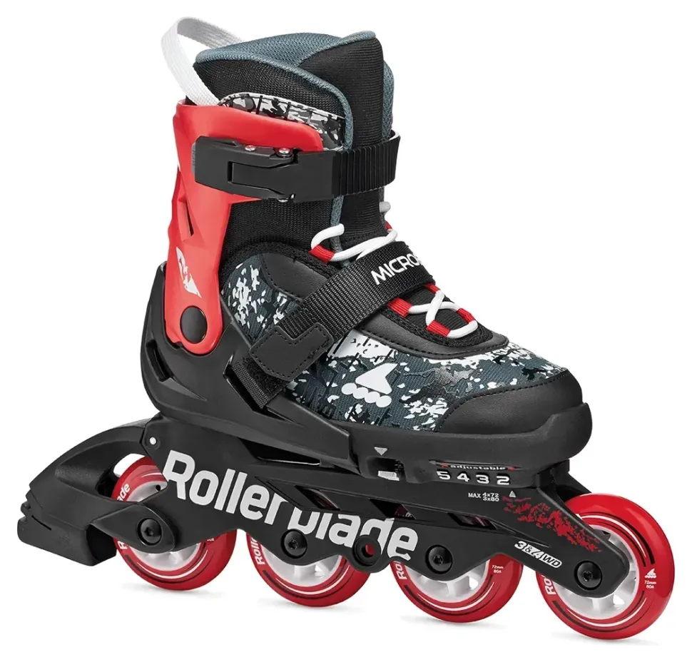 Rollerblade роликові ковзани Microblade SL black-red (28-32)