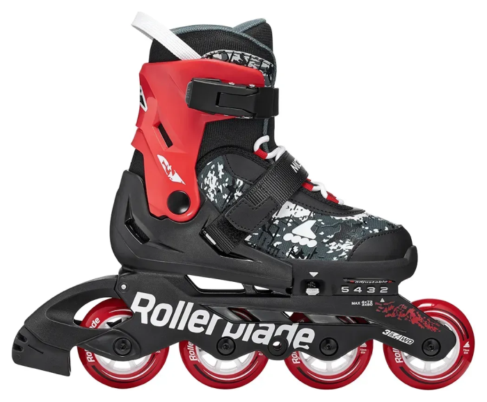 Rollerblade роликові ковзани Microblade SL black-red