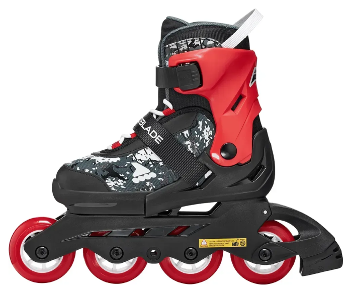 Rollerblade роликові ковзани Microblade SL black-red