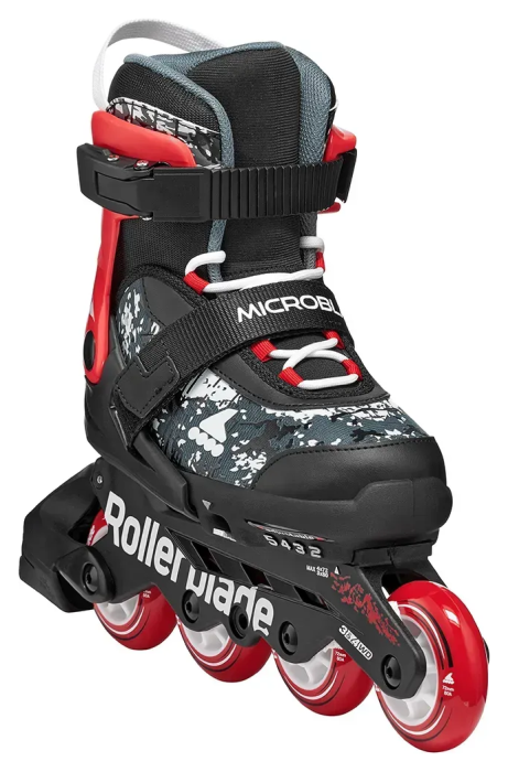 Rollerblade роликові ковзани Microblade SL black-red