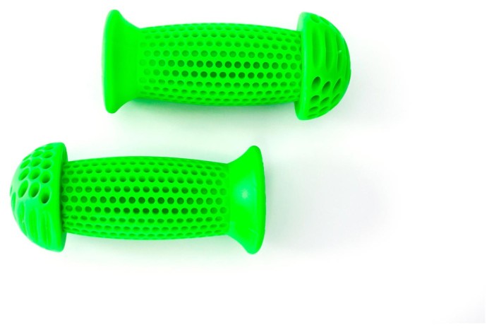 Грипсы детские 95мм PVC BRAVVOS FL-231 зеленый AM (брендированная упаковка)