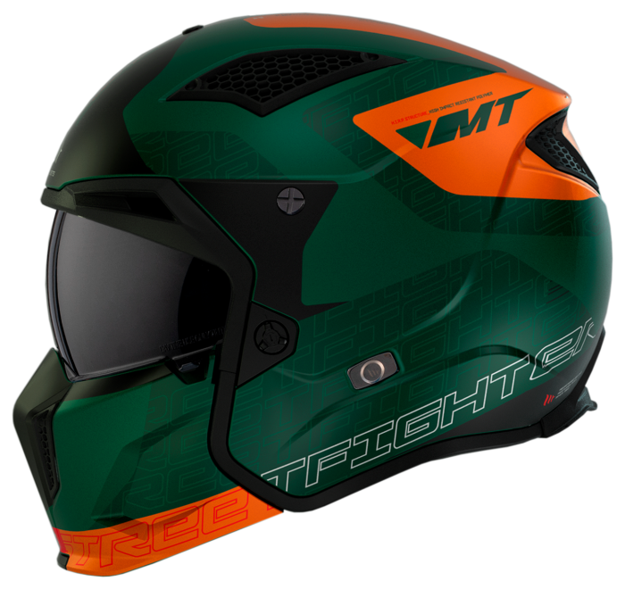 Мотошолом MT STREETFIGHTER SV S Totem C6 Matt Green ECE2206