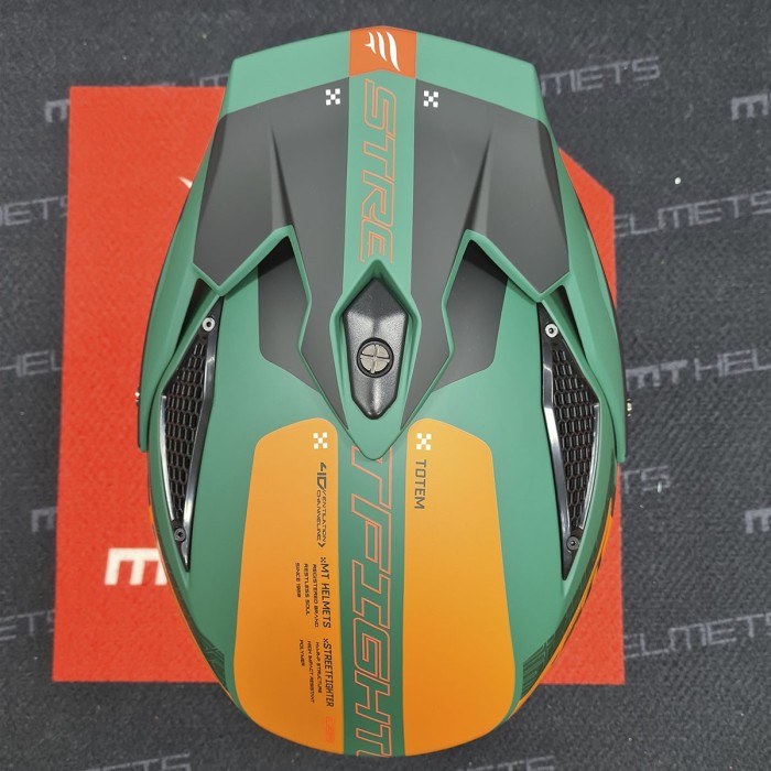 Мотошолом MT STREETFIGHTER SV S Totem C6 Matt Green ECE2206