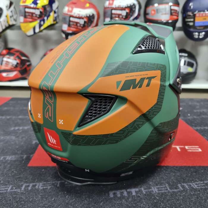 Мотошолом MT STREETFIGHTER SV S Totem C6 Matt Green ECE2206