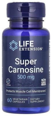 Super Carnosine 500 mg - 60 vcaps (До 06.26)