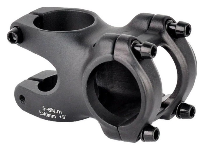 Вынос руля ZOOM TDS-D611-8FOV/ISO-M 1 1/8" 31,8мм угол 3, 40мм, черный