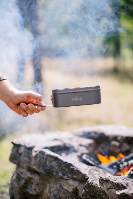 Контейнер для еды Tribe Lunch Box Alu T-FG-0016-grey