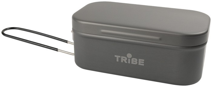 Контейнер для еды Tribe Lunch Box Alu T-FG-0016-grey