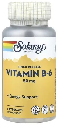 Vitamin B-6 Timed-Release 50mg - 60 vcaps