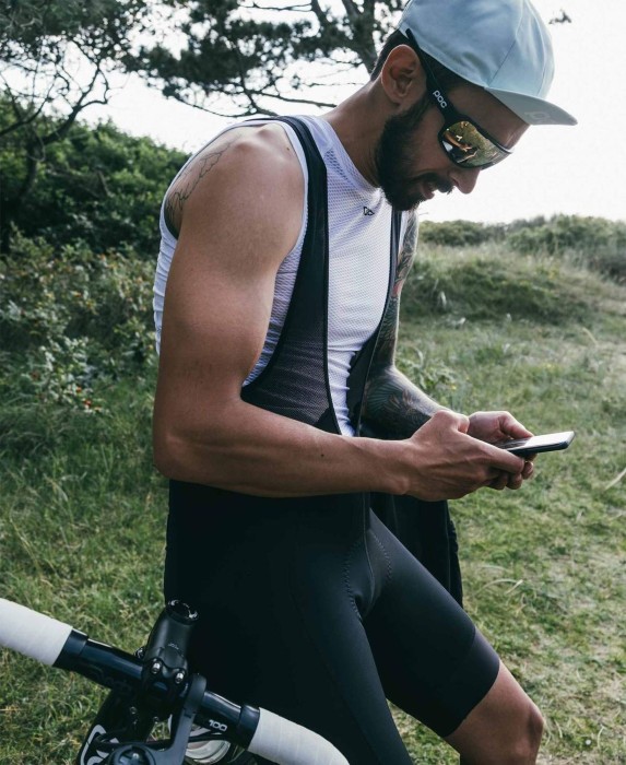 Велошорти чоловічі POC Pure Bib Shorts VPDs, Uranium Black/Uranium Black, S