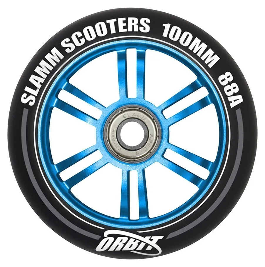 Колесо Slamm Orbit 100 mm (Блакитний, 100 мм)