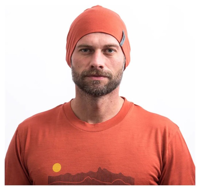 Шапка Sensor Merino Active terracota 25200090, SU32MA-terracotta-L