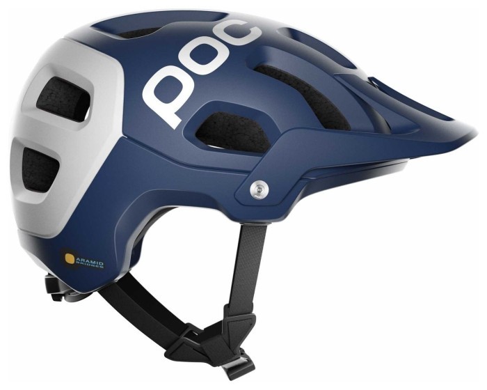 Шолом велосипедний POC Tectal Race Spin, Lead Blue / Hydrogen White Matt