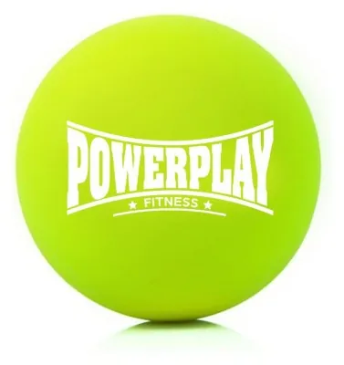 Массажный силиконовый мяч PowerPlay PP-4354 Silicone Lacrosse Ball (6.3см.) Зеленый