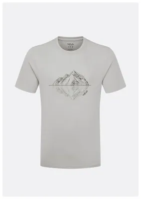 Футболка мужская Rab Crimp Reflection Tee, Light Zinc, L