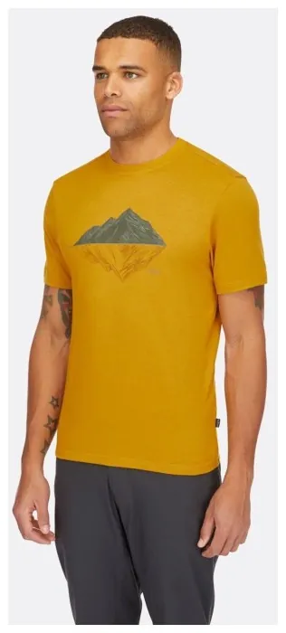 Футболка мужская Rab Crimp Reflection Tee, Light Zinc, L