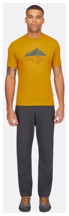 Футболка мужская Rab Crimp Reflection Tee, Light Zinc, L