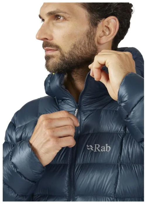 Легкий мужской пуховик Rab Mythic G Jacket Black, L