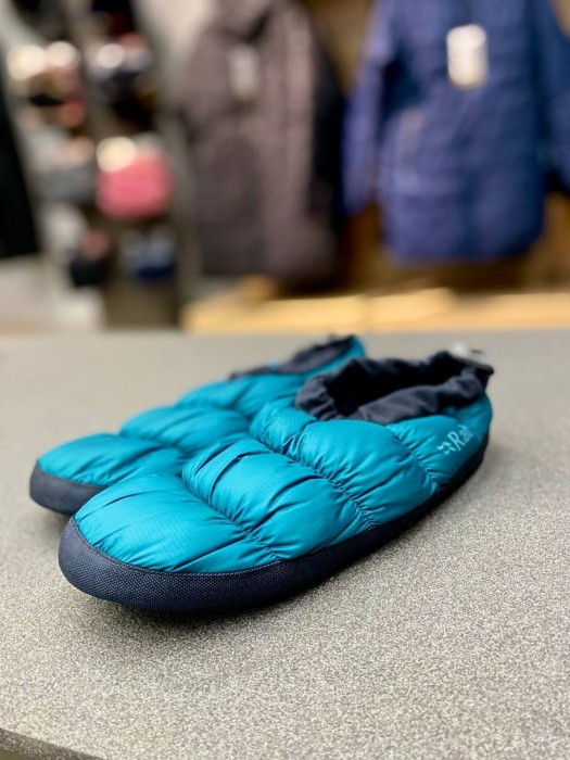 Чуні Rab Down Hut Slipper, Dark Fig Green