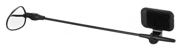 Дзеркало Zefal Z Eye (4730) невелике, на шолом, чорне, укр