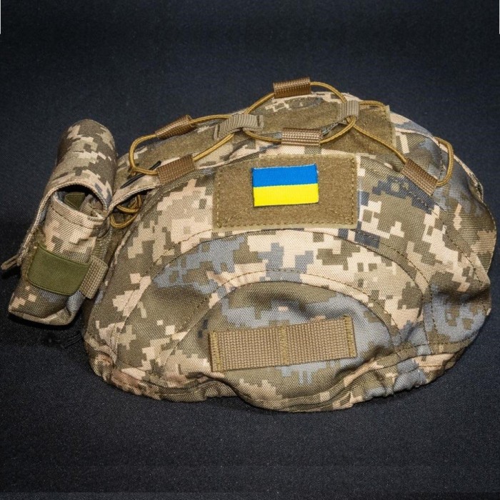 Итог-противовес на каску и для кавера Kirasa пиксель (Арт.KI611)
